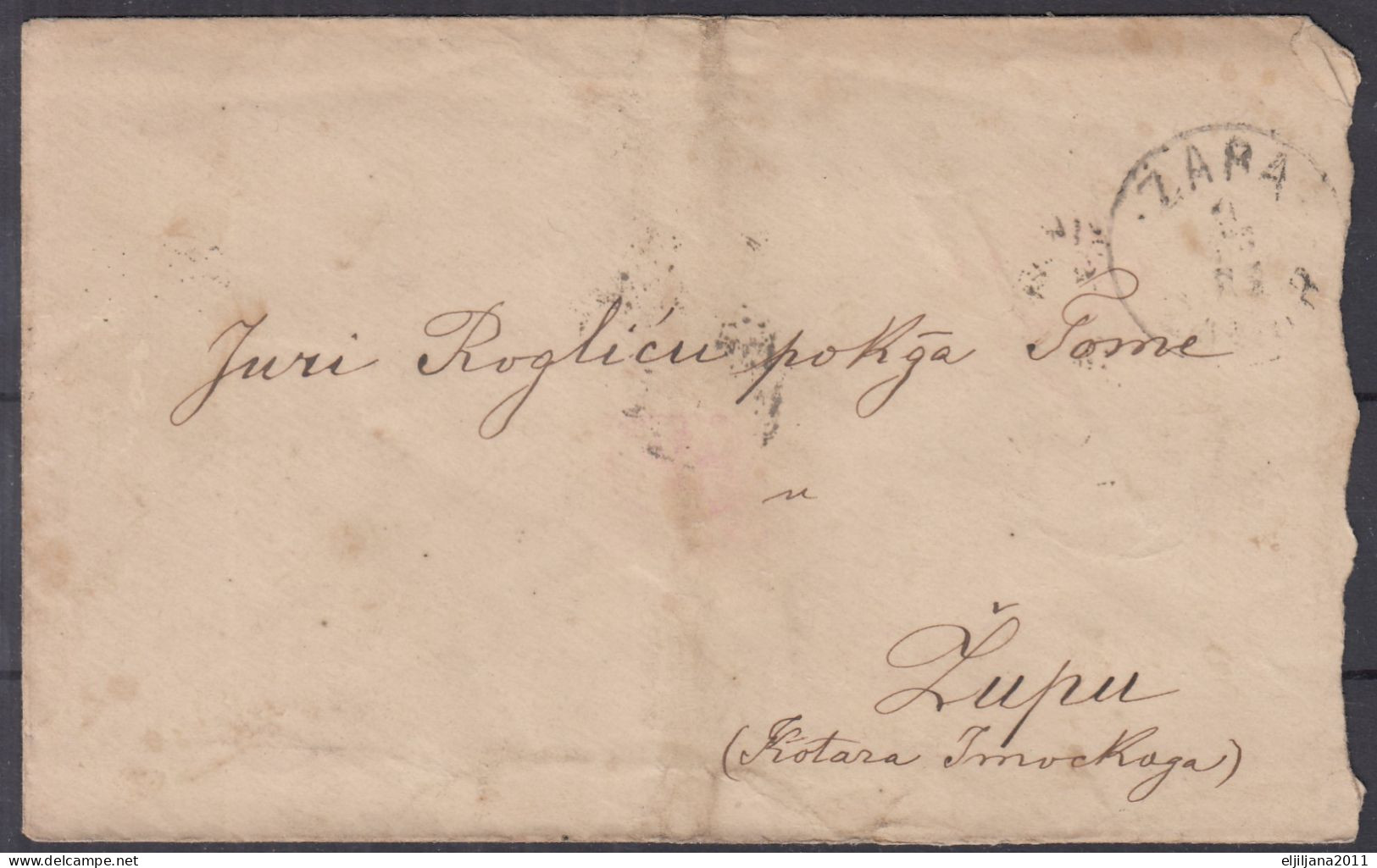 ⁕ Austria-Hungary CROATIA - Dalmatia ⁕ ZARA / Zadar ⁕ 6 old cover - see all scan