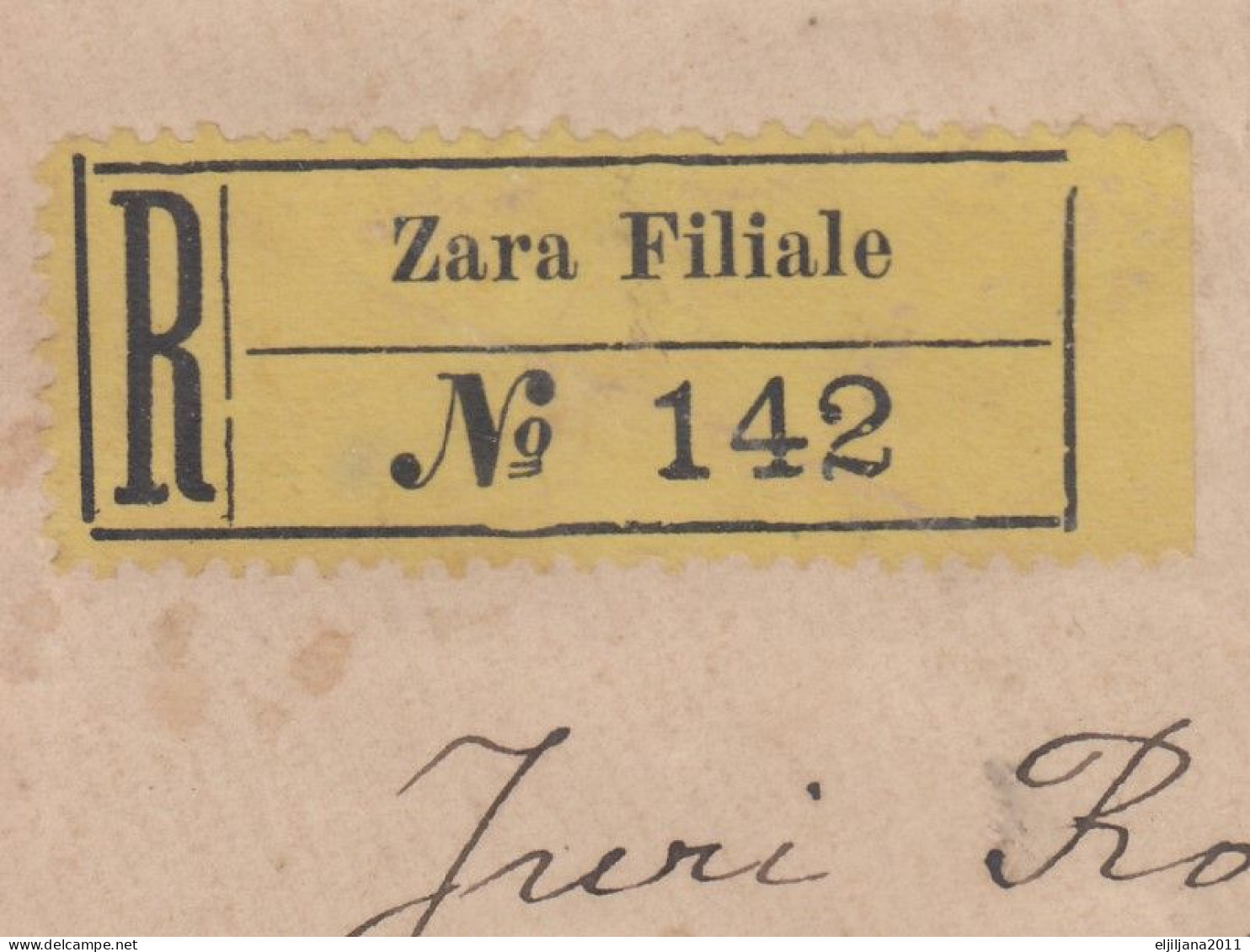 ⁕ Austria-Hungary CROATIA - Dalmatia ⁕ ZARA / Zadar ⁕ 6 old cover - see all scan