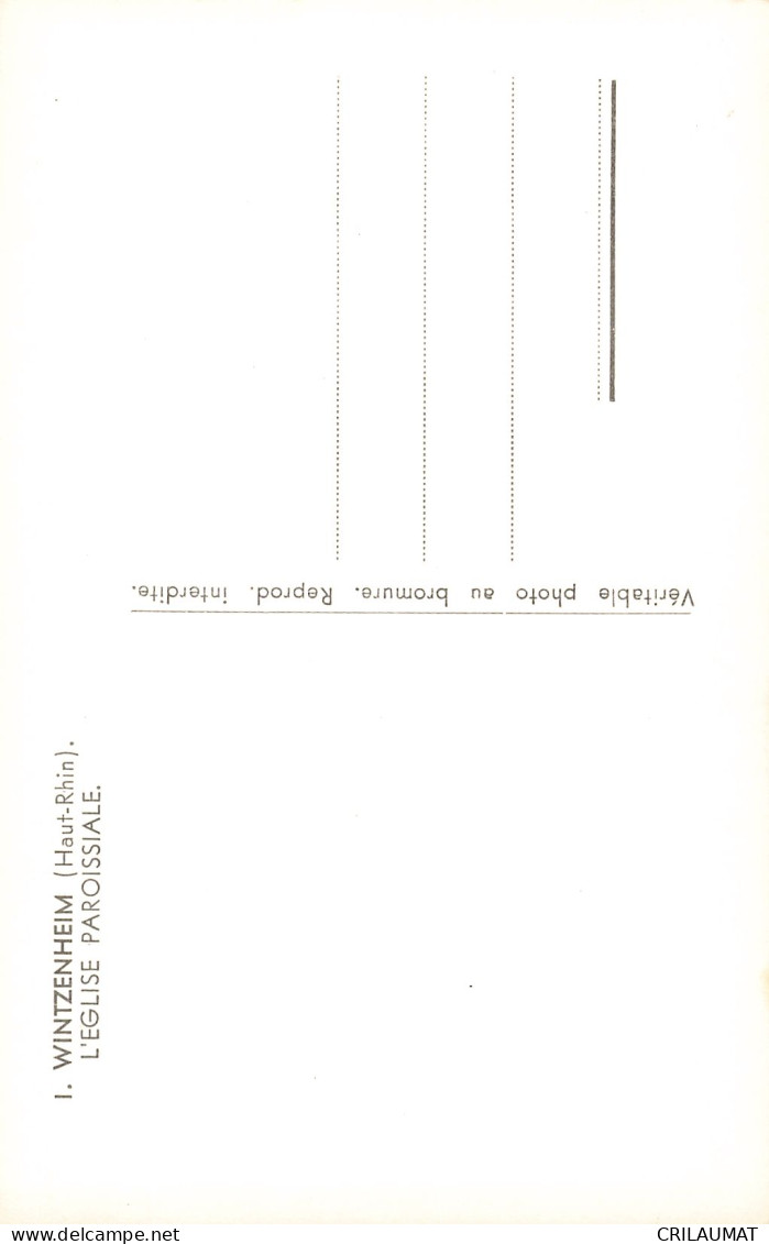 68-WINTZENHEIM-N°T5244-H/0183 - Wintzenheim