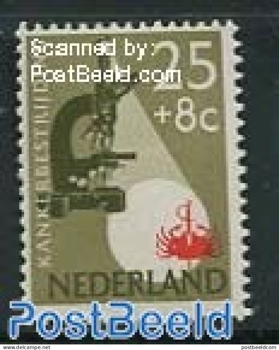 Netherlands 1955 25+8c, Stamp Out Of Set, Mint NH, Health - Health - Ongebruikt