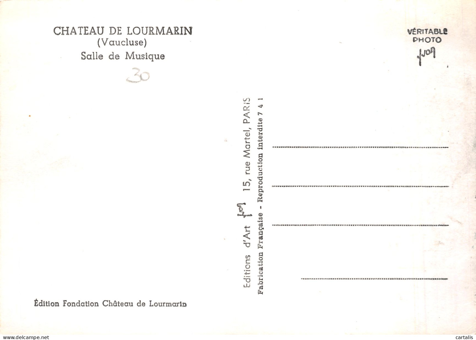 84-LOURMARIN-N°C-4316-D/0113 - Lourmarin