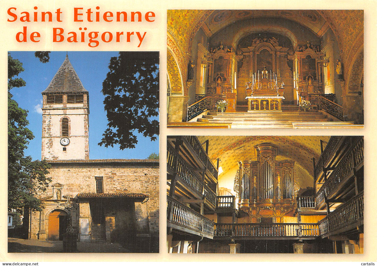 64-SAINT ETIENNE DE BAIGORRY-N°C-4316-B/0171 - Saint Etienne De Baigorry
