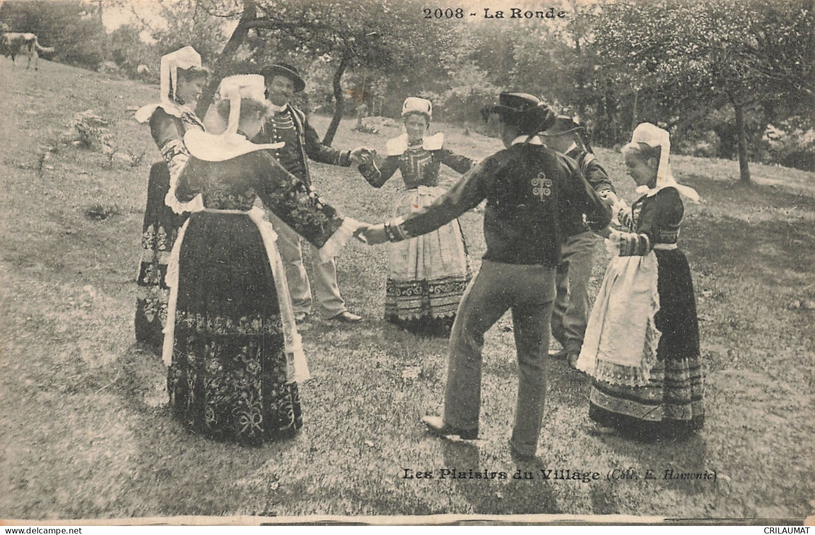 29-BANNALEC FOLKLORE LA RONDE-N°T5246-C/0365 - Bannalec