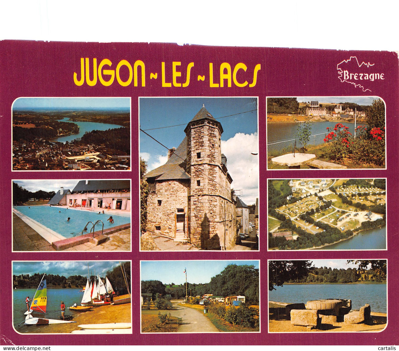 22-JUGON LES LACS-N°C-4317-D/0123 - Jugon-les-Lacs