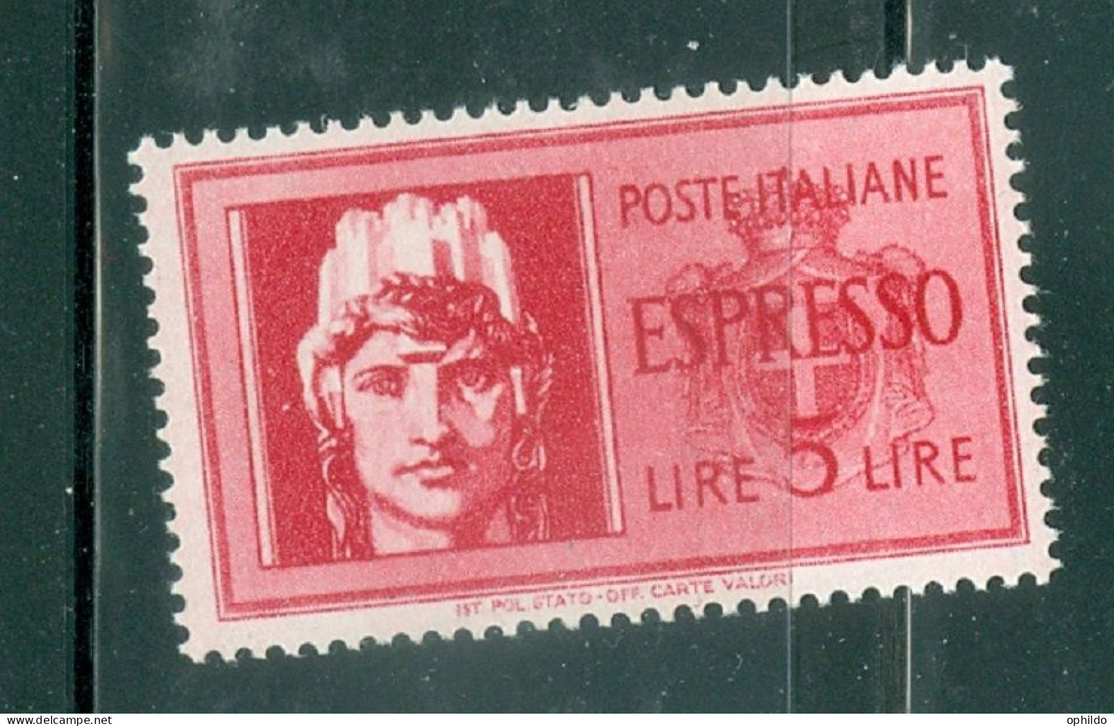 Italie   Yvert  Exp  23  Ou Sassone Exp 24  * *  TB   - Express-post/pneumatisch