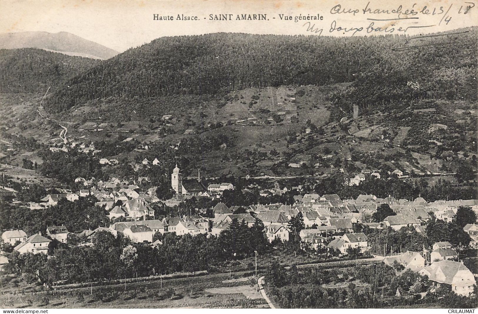 68-SAINT AMARIN-N°T5246-G/0289 - Saint Amarin