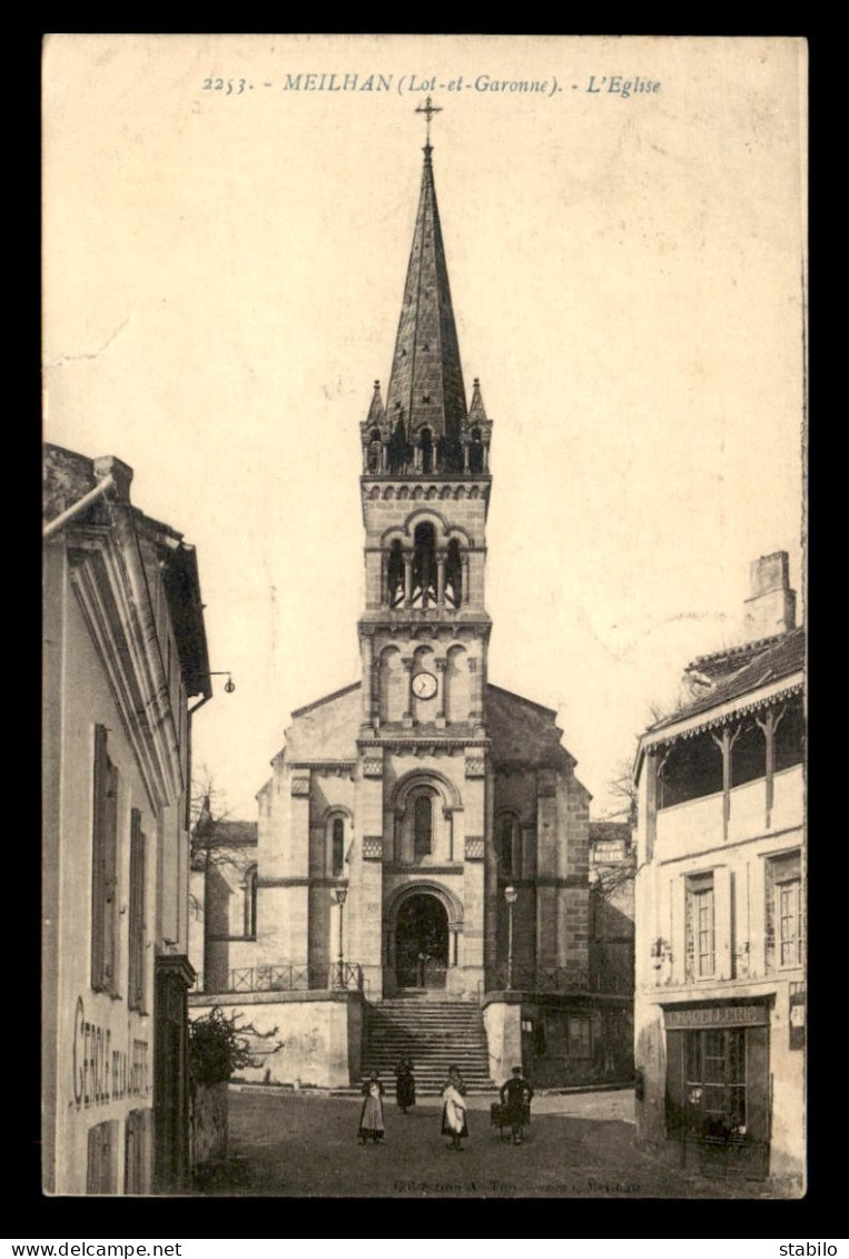 47 - MEILHAN - L'EGLISE - Meilhan Sur Garonne