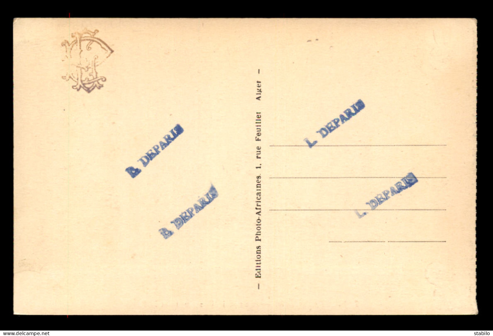 ALGERIE - MOSTAGANEM - COMPTOIR D'ESCOMPTE ET LA POSTE - Mostaganem