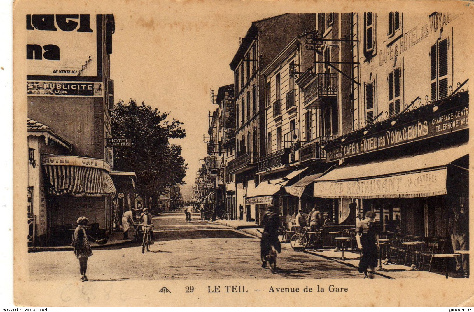 Le Teil Avenue De La Gare - Le Teil
