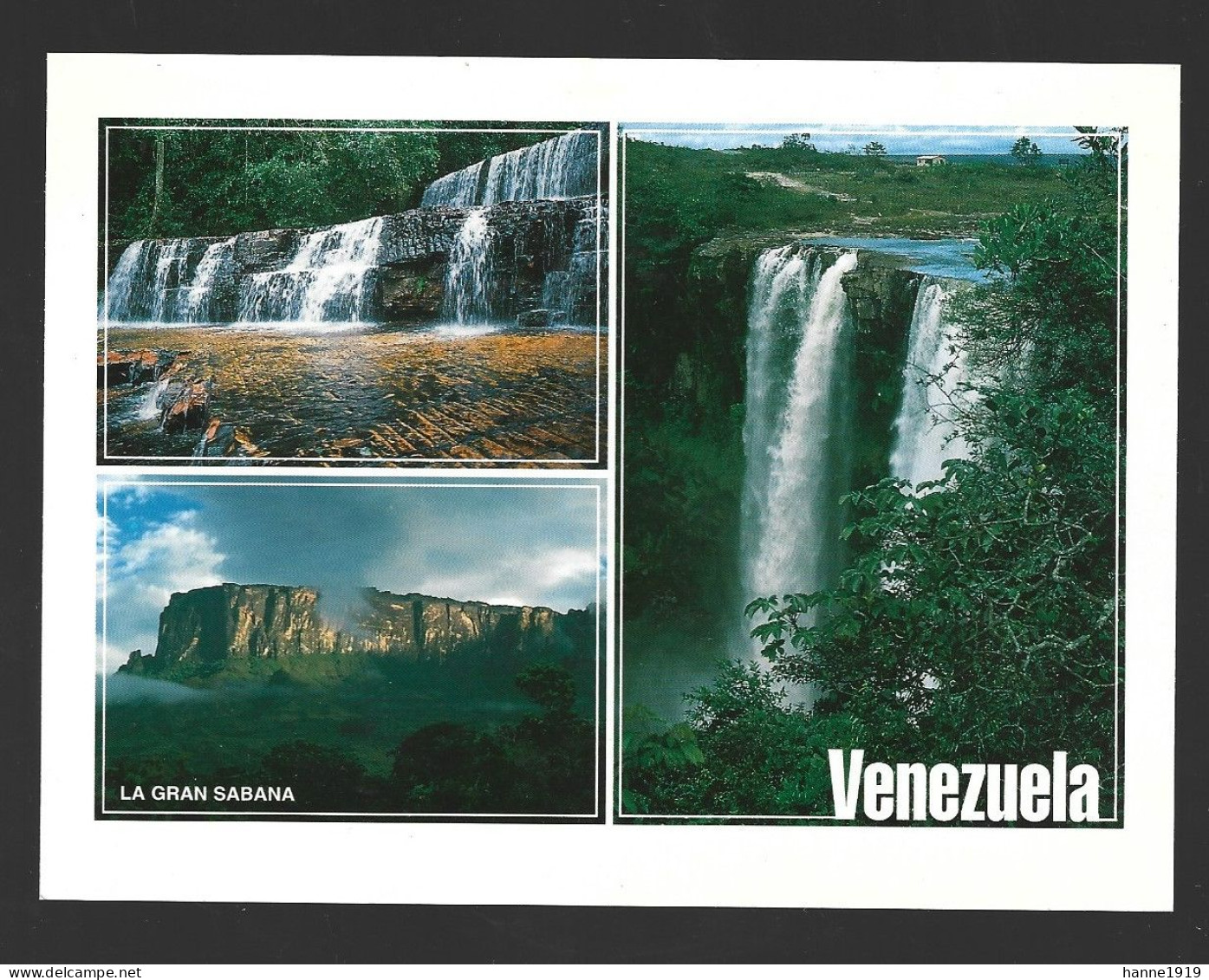 Venezuela La Gran Sabana Photo Raul Sojo Photo Card Htje - Venezuela