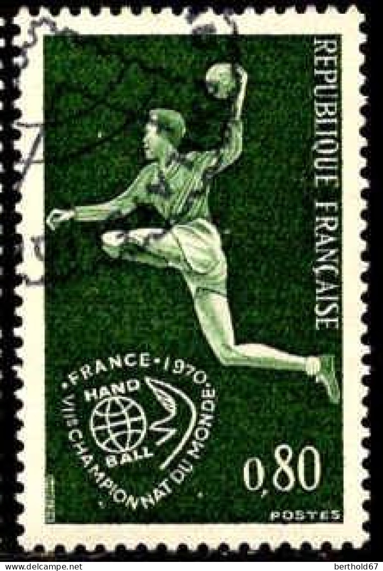 France Poste Obl Yv:1629 Mi:1699 7.Championnat Du Monde Handball (TB Cachet Rond) (Thème) - Balonmano