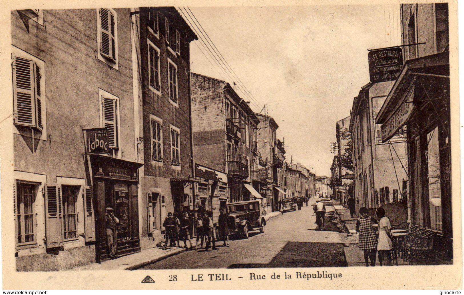 Le Teil Rue De La Republique - Le Teil