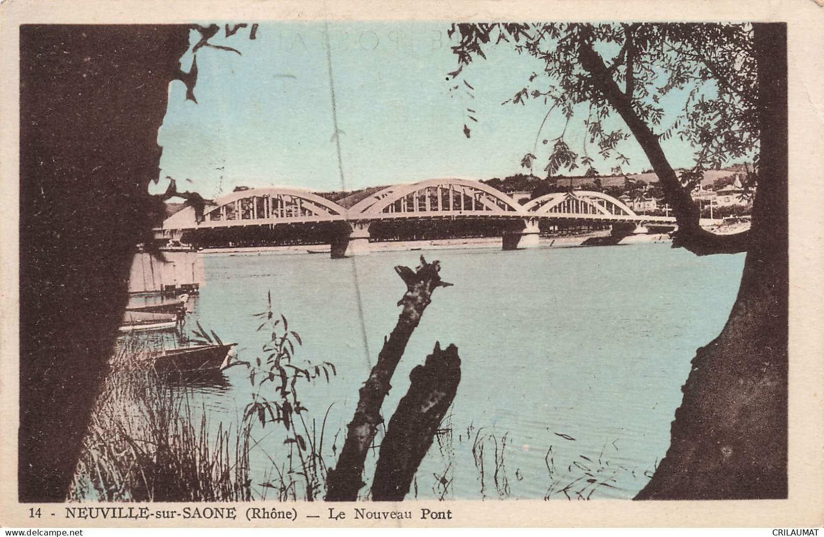 69-NEUVILLE SUR SAONE-N°T5249-B/0333 - Neuville Sur Saone