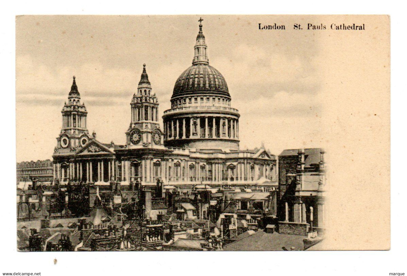 Cpa LONDON St. Pauls Cathedral - St. Paul's Cathedral