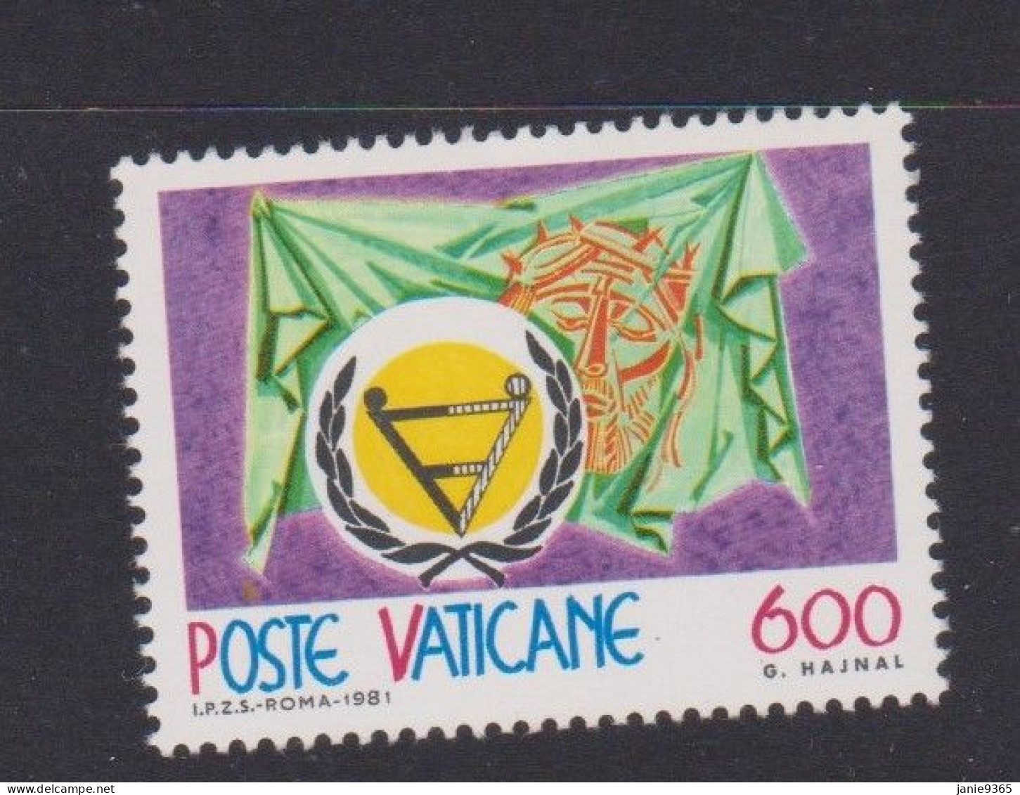 Vatican City S 709 1981 International Year Of Disabled.mint Never Hinged - Neufs