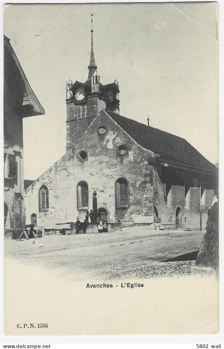 AVENCHES : L'église - Avenches