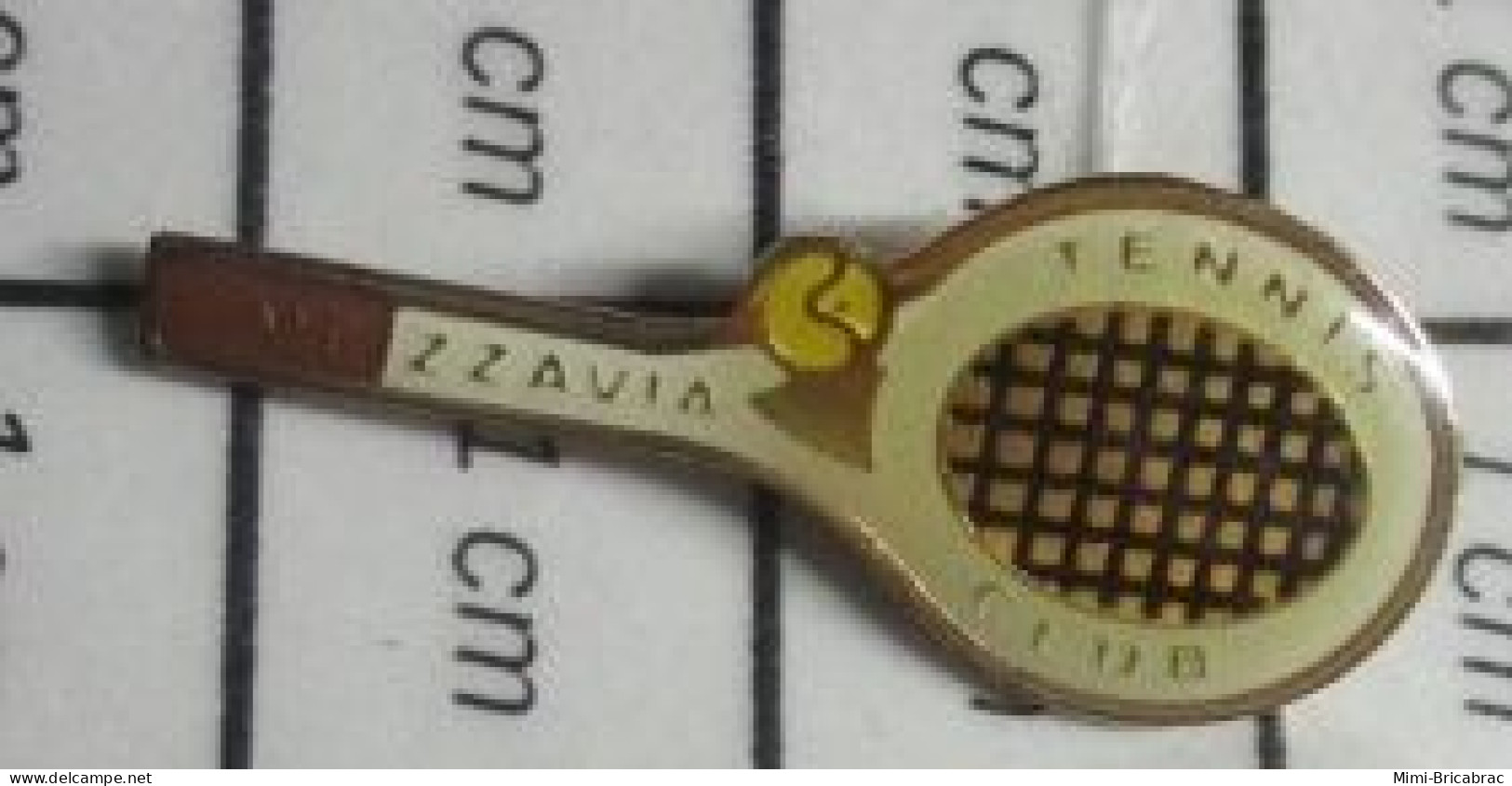 511c Pin's Pins / Beau Et Rare / SPORTS / MEZZAVIA ? TENNIS CLUB - Tenis