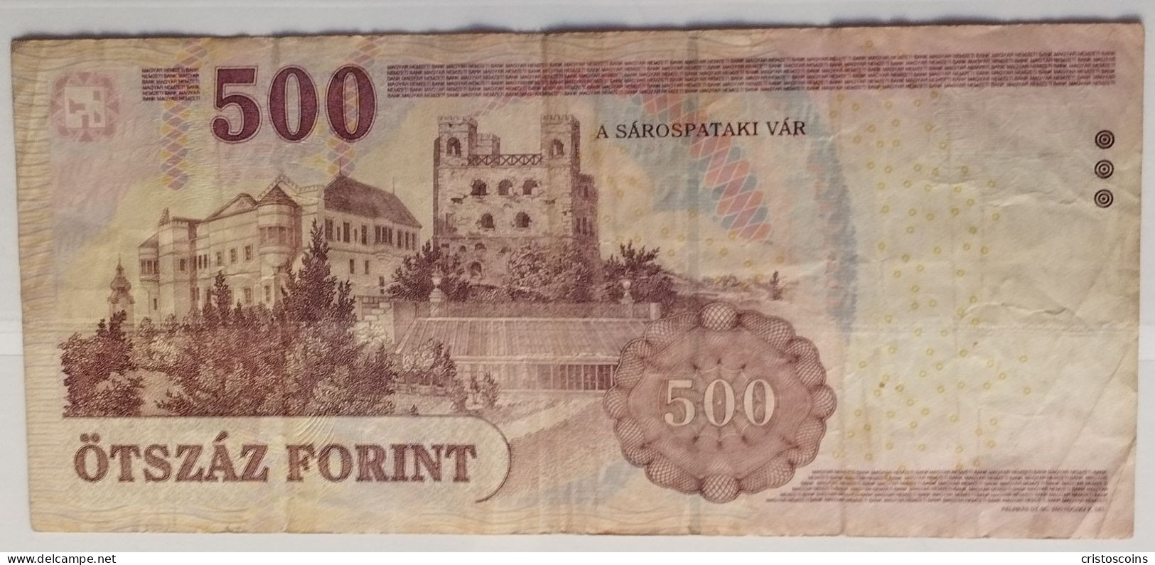 Ungheria 500 Forint  P-196c VF (B/78 - Hungría