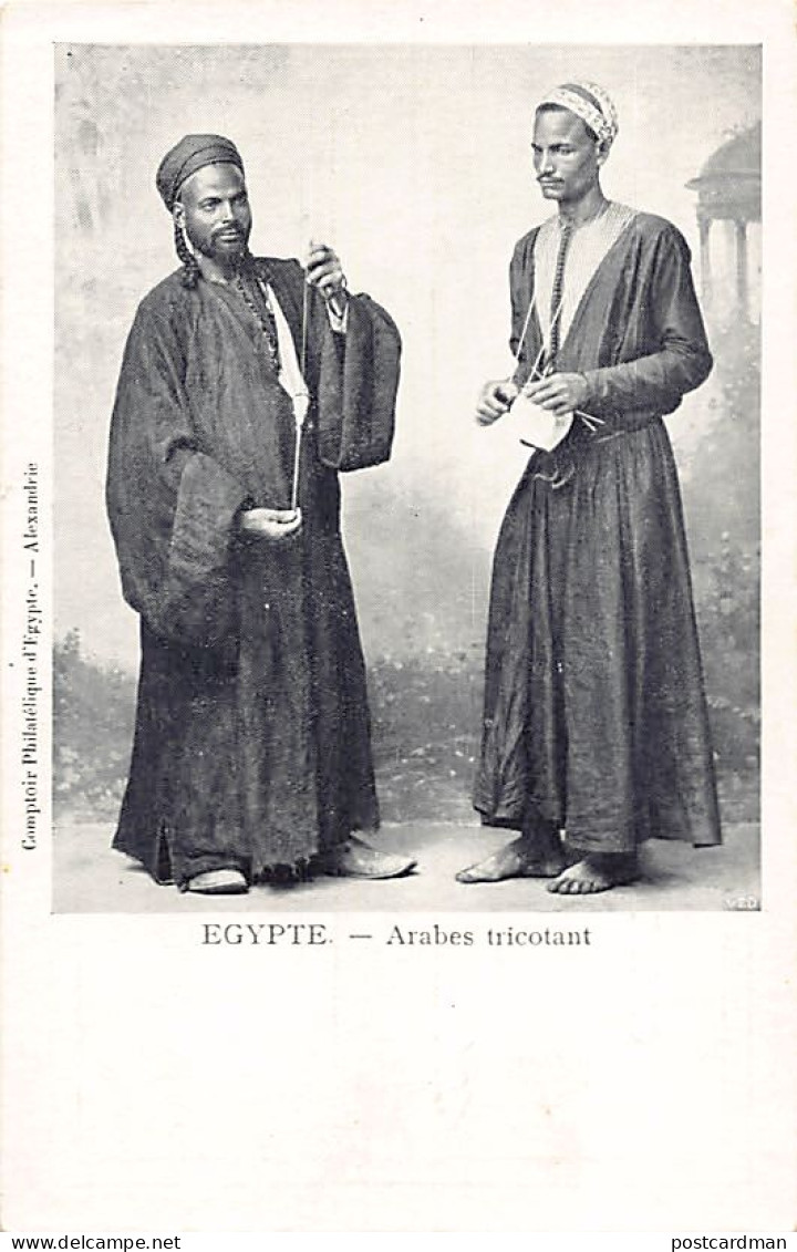 Egypt - Arabs Knitting - Publ. Comptoir Philatélique D'Egypte  - Other & Unclassified
