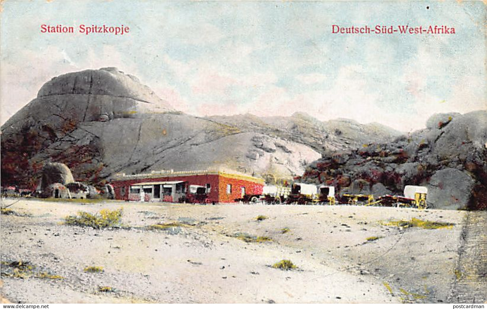 Namibia - Deutsch-Südwestafrika - Station Spitzkopje - Publ. Franz Spenker  - Namibie