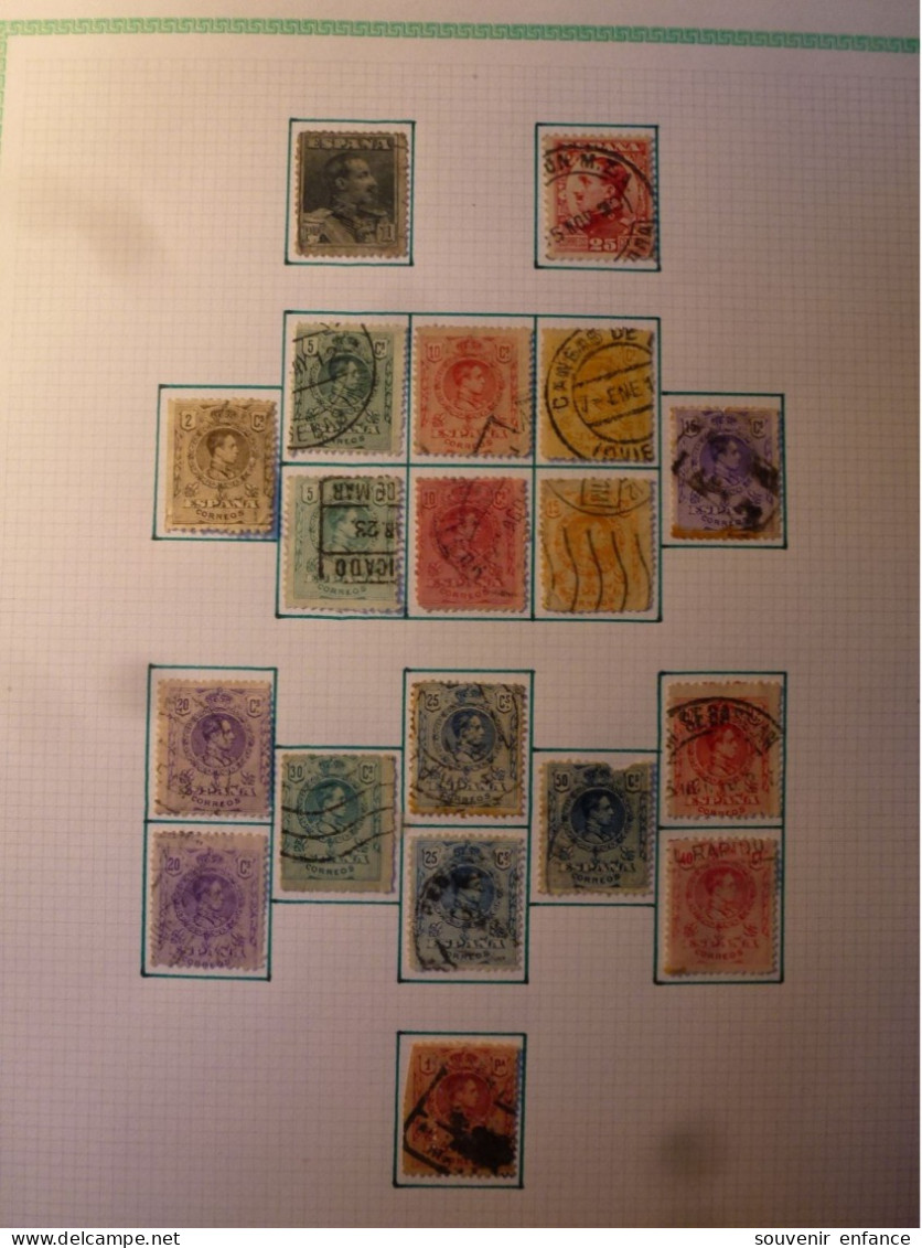 Lot De Timbres Espagne - Sonstige & Ohne Zuordnung