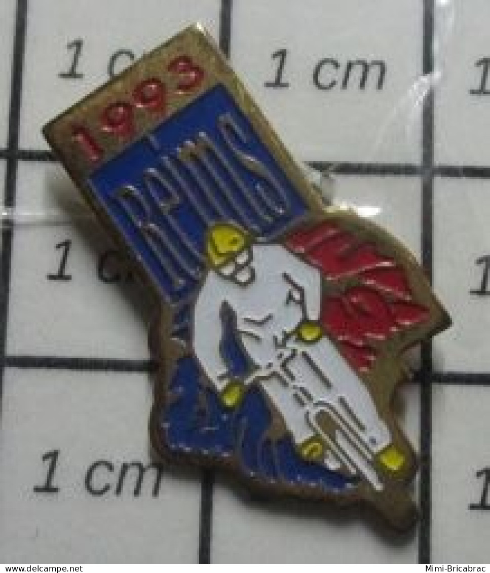 511c  Pin's Pins / Beau Et Rare / SPORTS / REIMS CYCLISME VTT OU BMX ? 1993 - Radsport