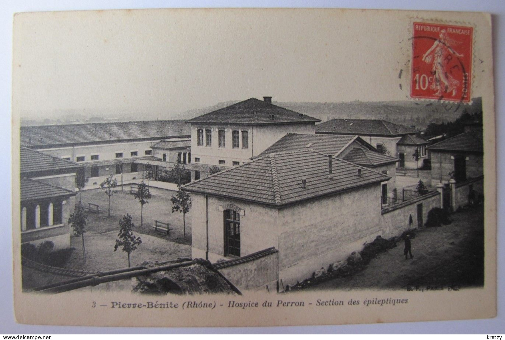 FRANCE - RHÔNE - PIERRE-BENITE - Hospice Du Perron - Section Des épileptiques - Pierre Benite