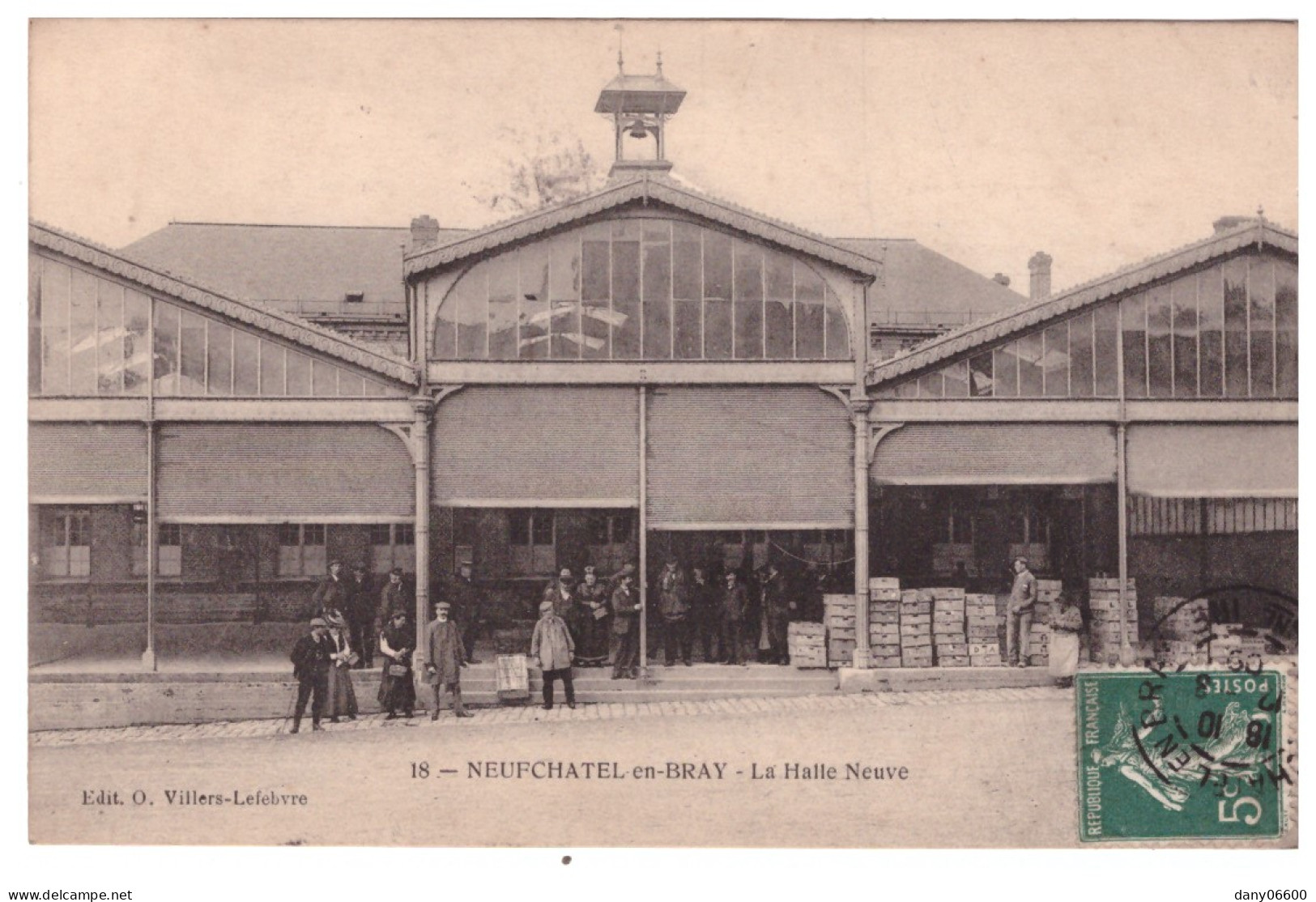 NEUFCHATEL EN BRAY - La  Halle Neuve (carte Animée) - Neufchâtel En Bray