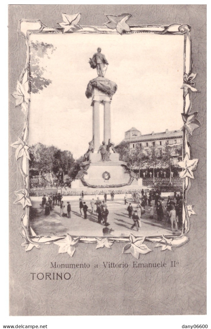 TORINO - Monumento A Vittorio Emanuele II (carte Animée) - Andere Monumenten & Gebouwen