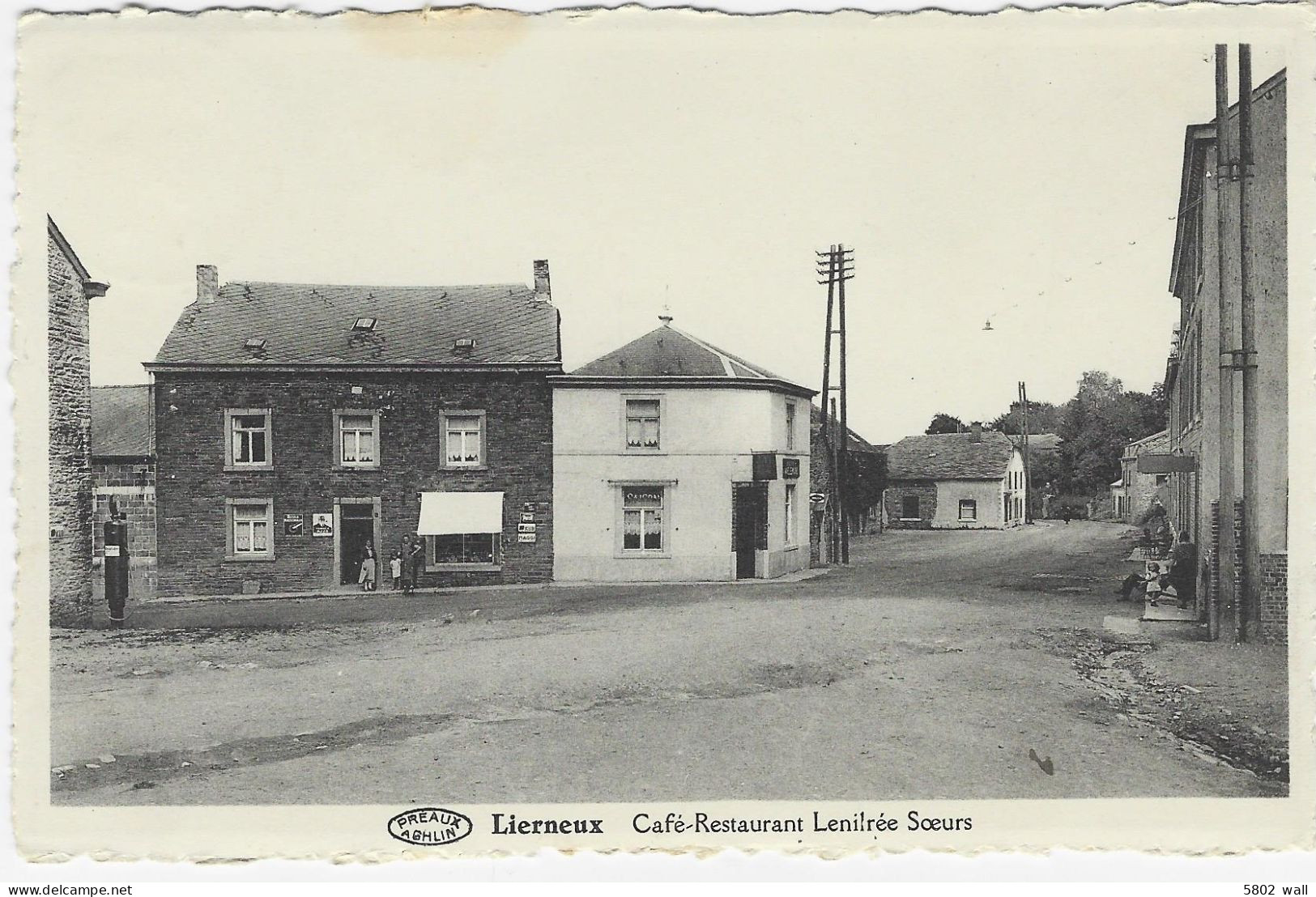 LIERNEUX : Café-restaurant Lenilrée Soeurs - Lierneux