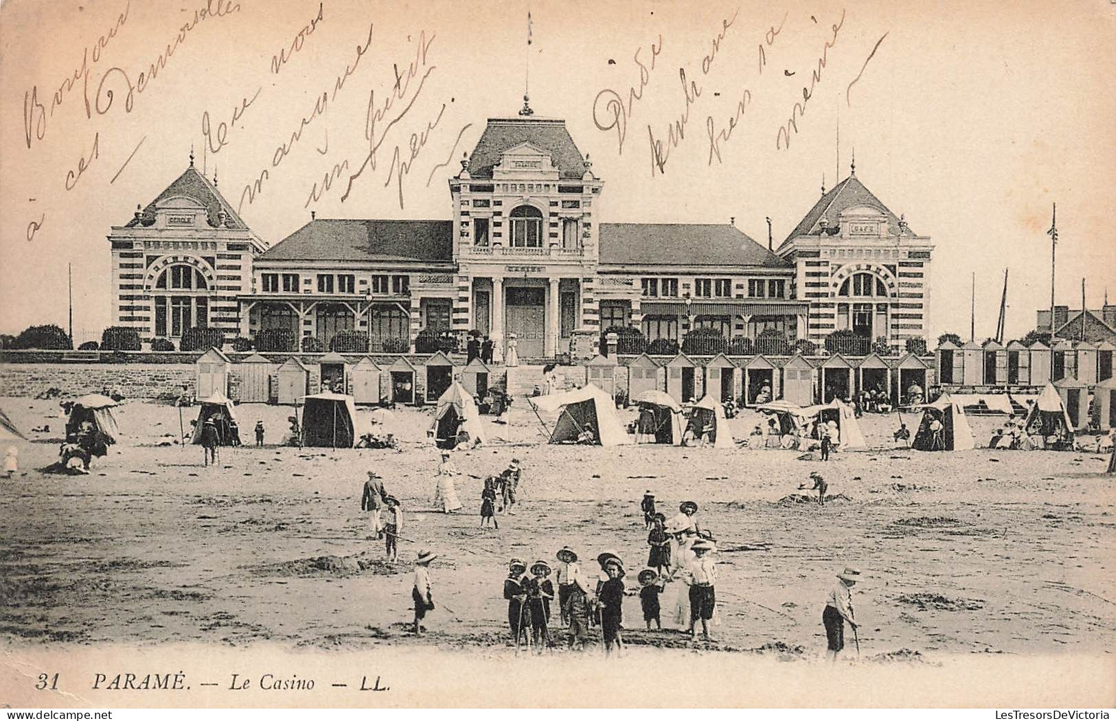 FRANCE - Paramé - Le Casino - Carte Postale Ancienne - Parame