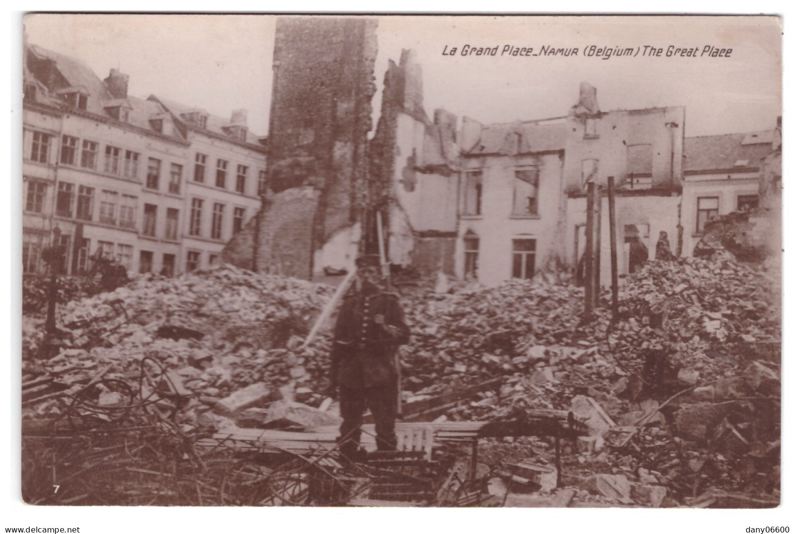 NAMUR - La Grand Place (carte Photo Animée) - Namen