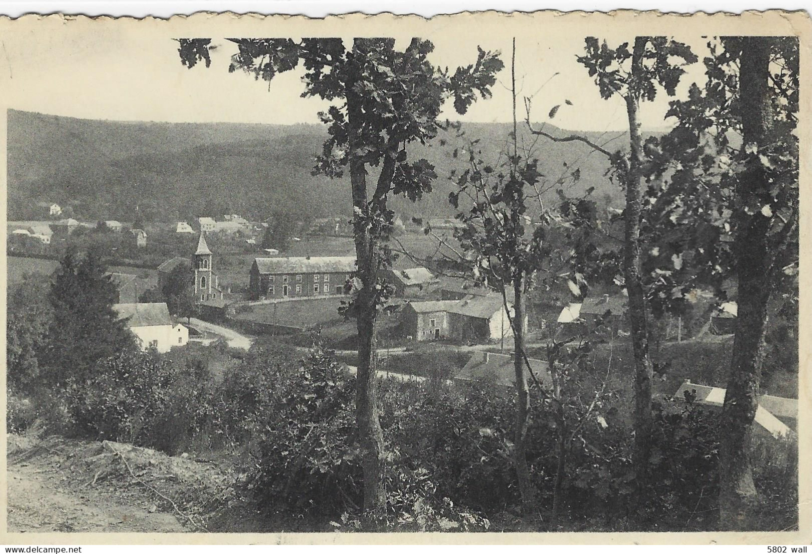 RENDEUX HAUT : Vue Prise De L'Auberge Du C.A.P.C.I - Rendeux