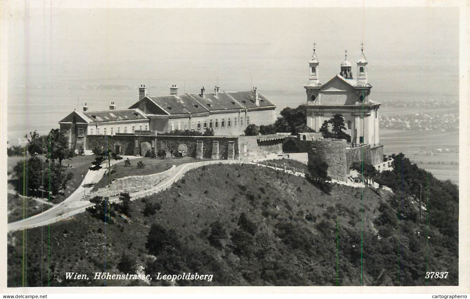 Postcard Austria Wien Leopoldsberg - Belvédère