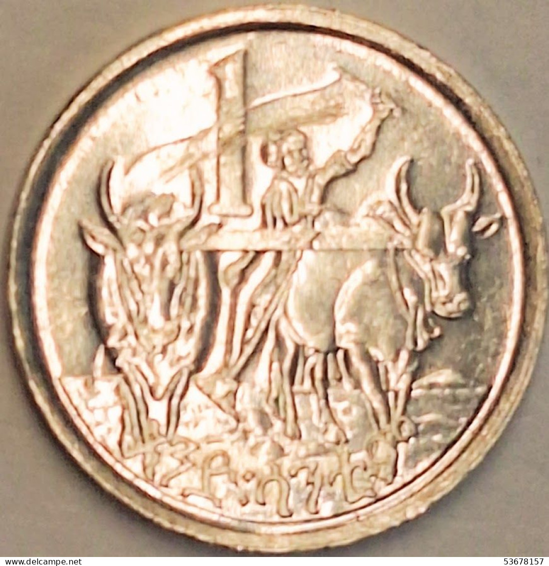 Ethiopia - Cent EE1997(2005), KM# 43.1 (#3856) - Ethiopia