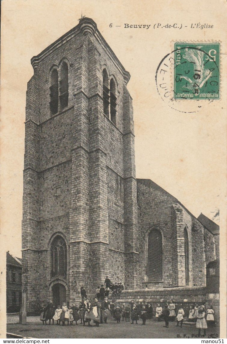 BEUVRY  L'église - Beuvry