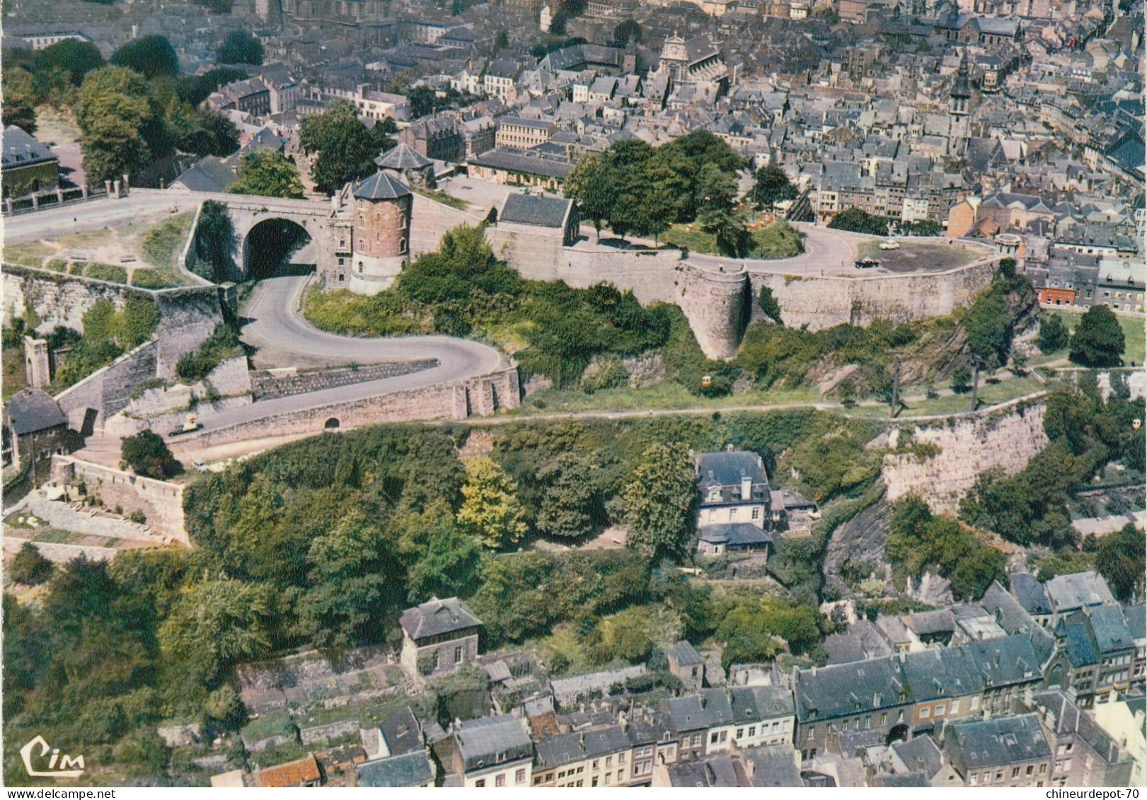 NAMUR  LA CITADELLE  VUE AERIENNE - Namen