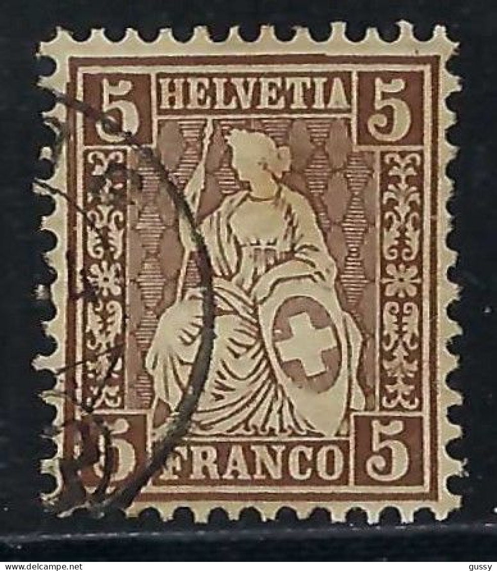 SUISSE Ca.1862: Le ZNr.30a, Obl. - Used Stamps