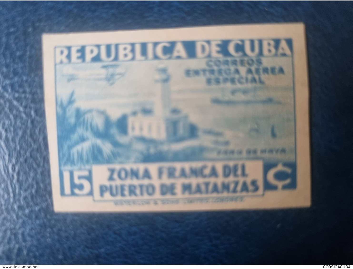 CUBA  NEUF  1936  ZONA  FRANCA  DEL  PUERTO  DE  MATANZAS // PARFAIT ETAT // 1er CHOIX // Sin Dentar--non Dentelé - Ungebraucht