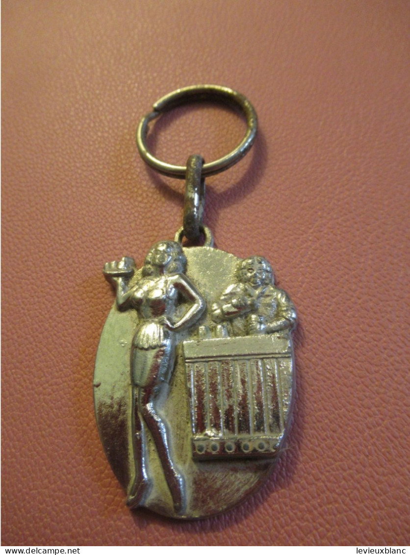 Porte-clé Ancien/ Bar /  Le RATELIER/ RN 17/ Elincourt/ Vers 1960-1970           POC758 - Porte-clefs