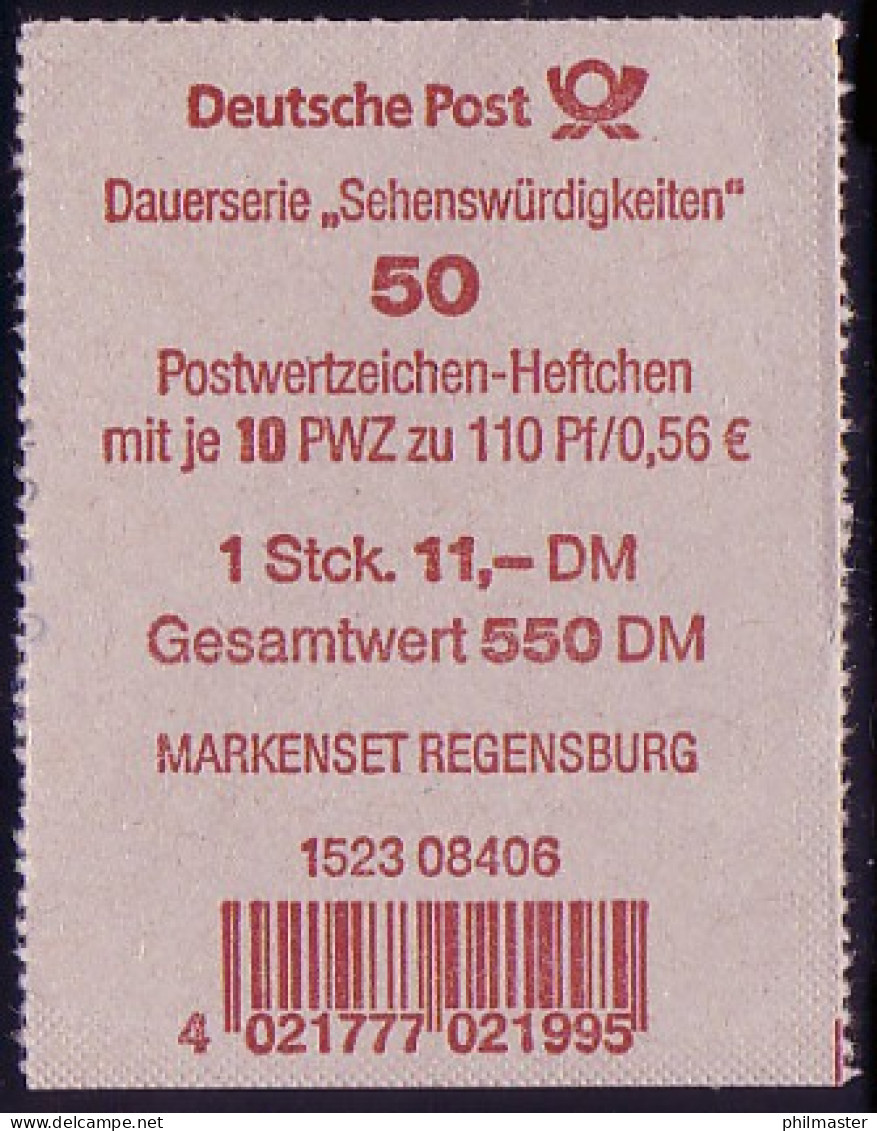 42 MH Regensburg, Blisterdeckel Mit Doppelwährung - 2001-2010