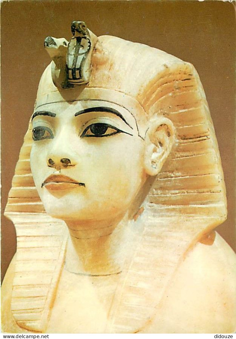 Egypte - Antiquité Egyptienne - Trésor De Toutankhamon - Stopper From Canopic Chest - Carte Neuve - CPM - Voir Scans Rec - Musées