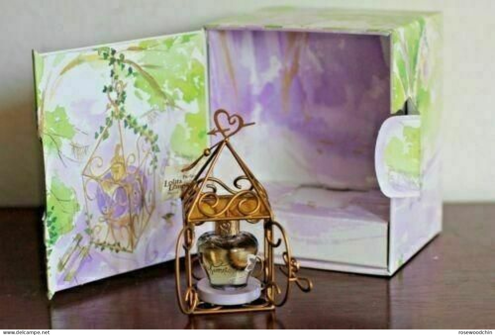 RARE !! LIMITED EDITION !!  Lolita Lempicka Lantern EDP 5ml Mini Miniature Perfume Set - Miniaturas Mujer (en Caja)