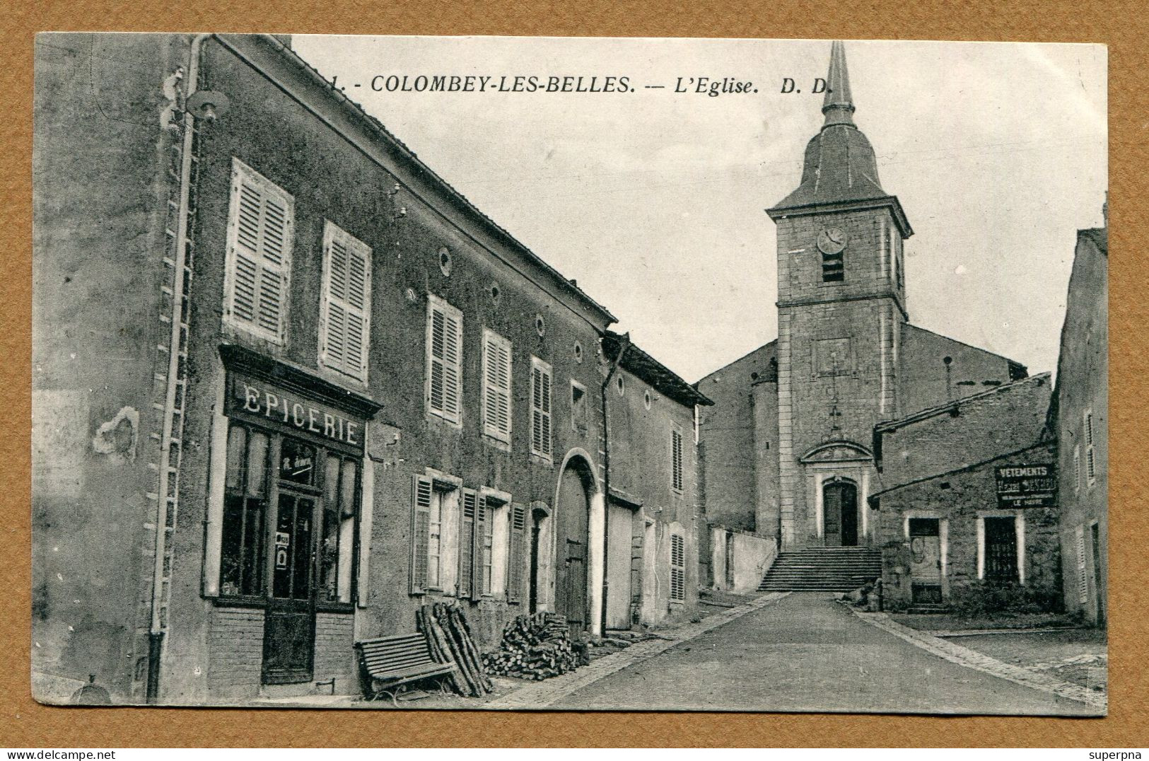 COLOMBEY-LES-BELLES  (54) : " L'EGLISE " - Colombey Les Belles