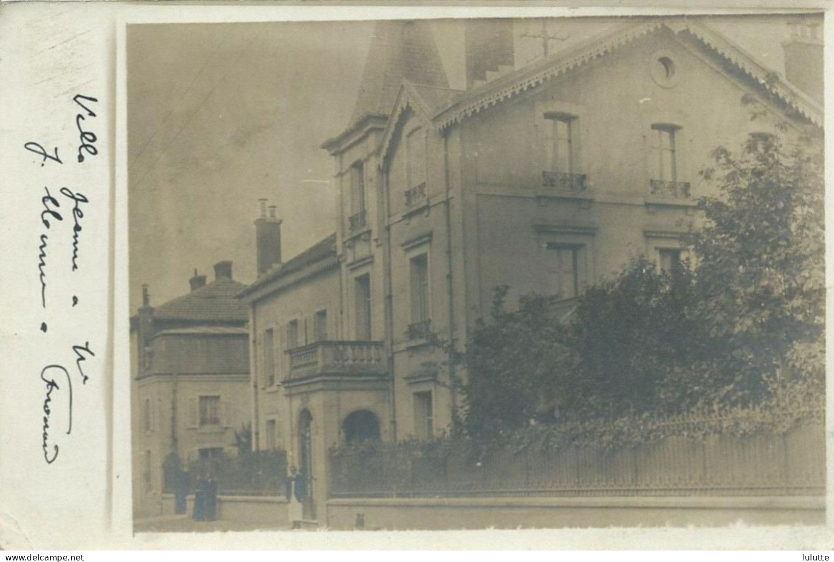 Frouard Carte Photo Route De Nancy Villa Jeanne Toul Pont A Mousson Metz - Frouard