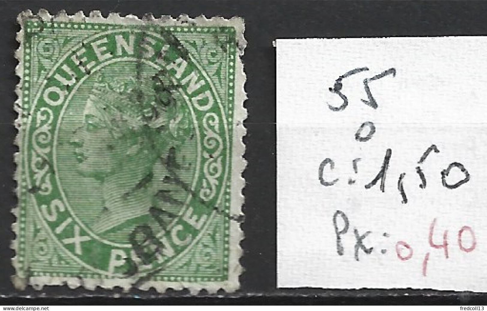 QUEENSLAND 55 Oblitéré Côte 1.50 € - Used Stamps