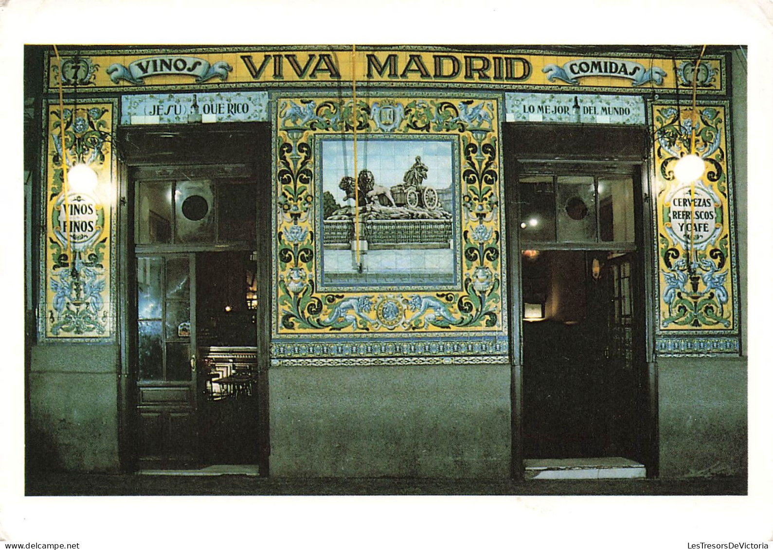 ESPAGNE - Madrid - Viva Madrid - C. Manuel Fernandez Y Gonzalez - Colorisé - Carte Postale - Madrid