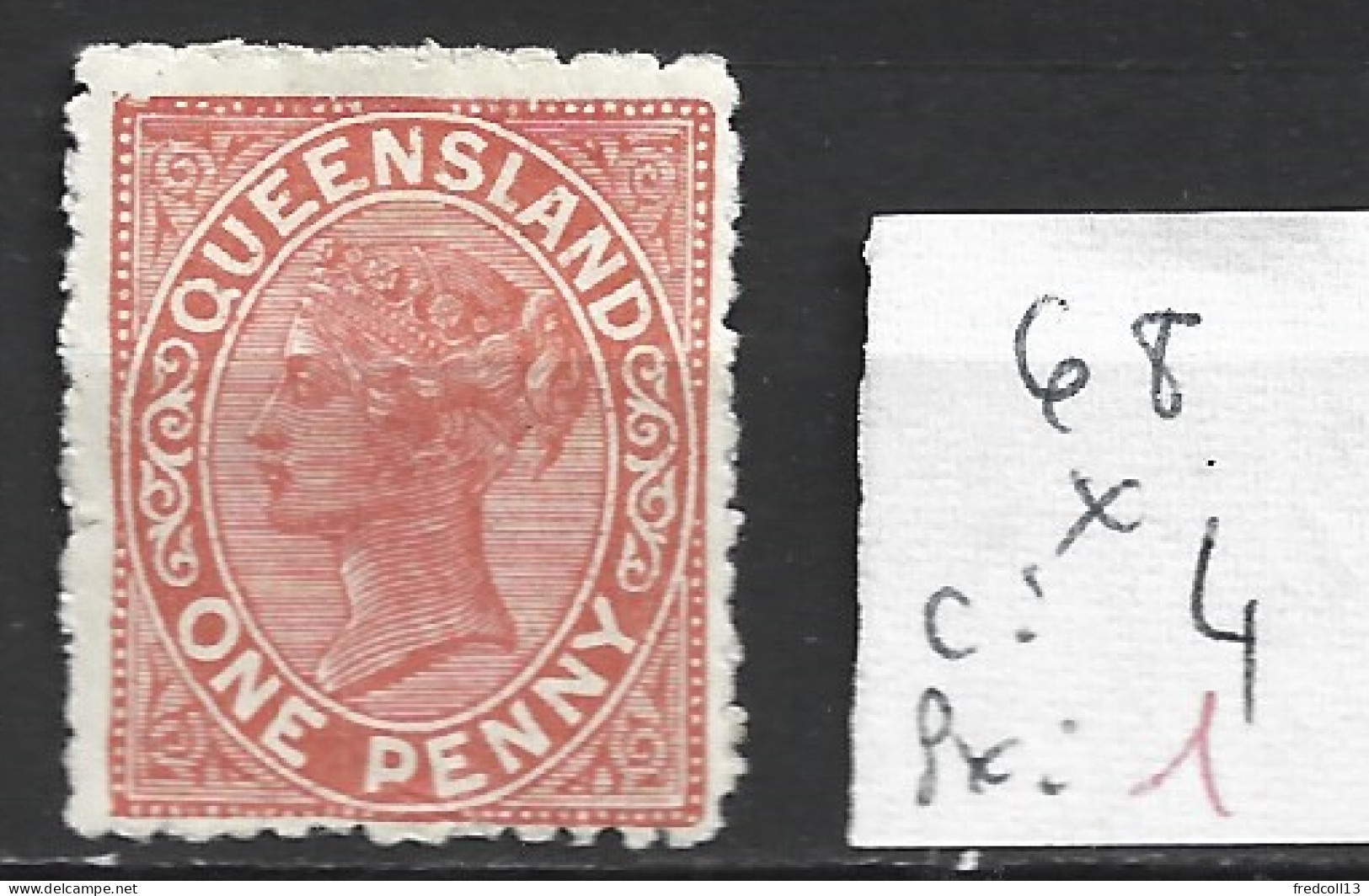 QUEENSLAND 68 * Côte 4 € - Used Stamps