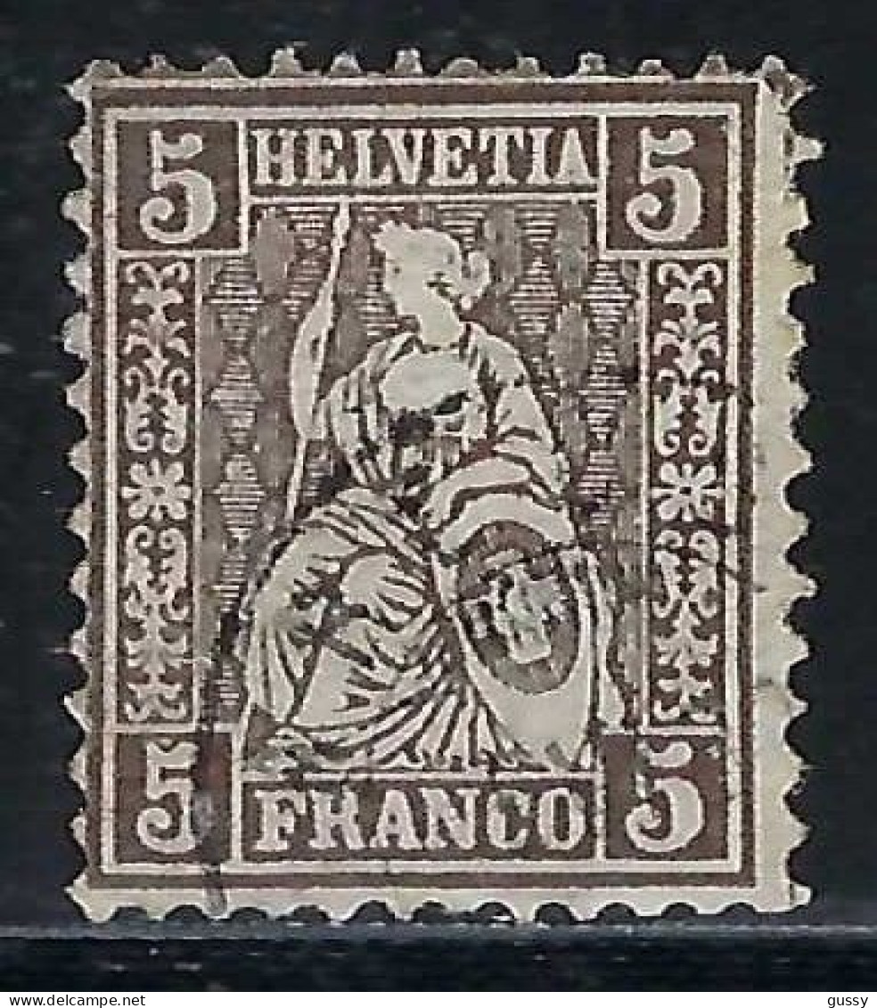 SUISSE Ca. 1881: Le ZNr. 45, Obl. CAD - Used Stamps