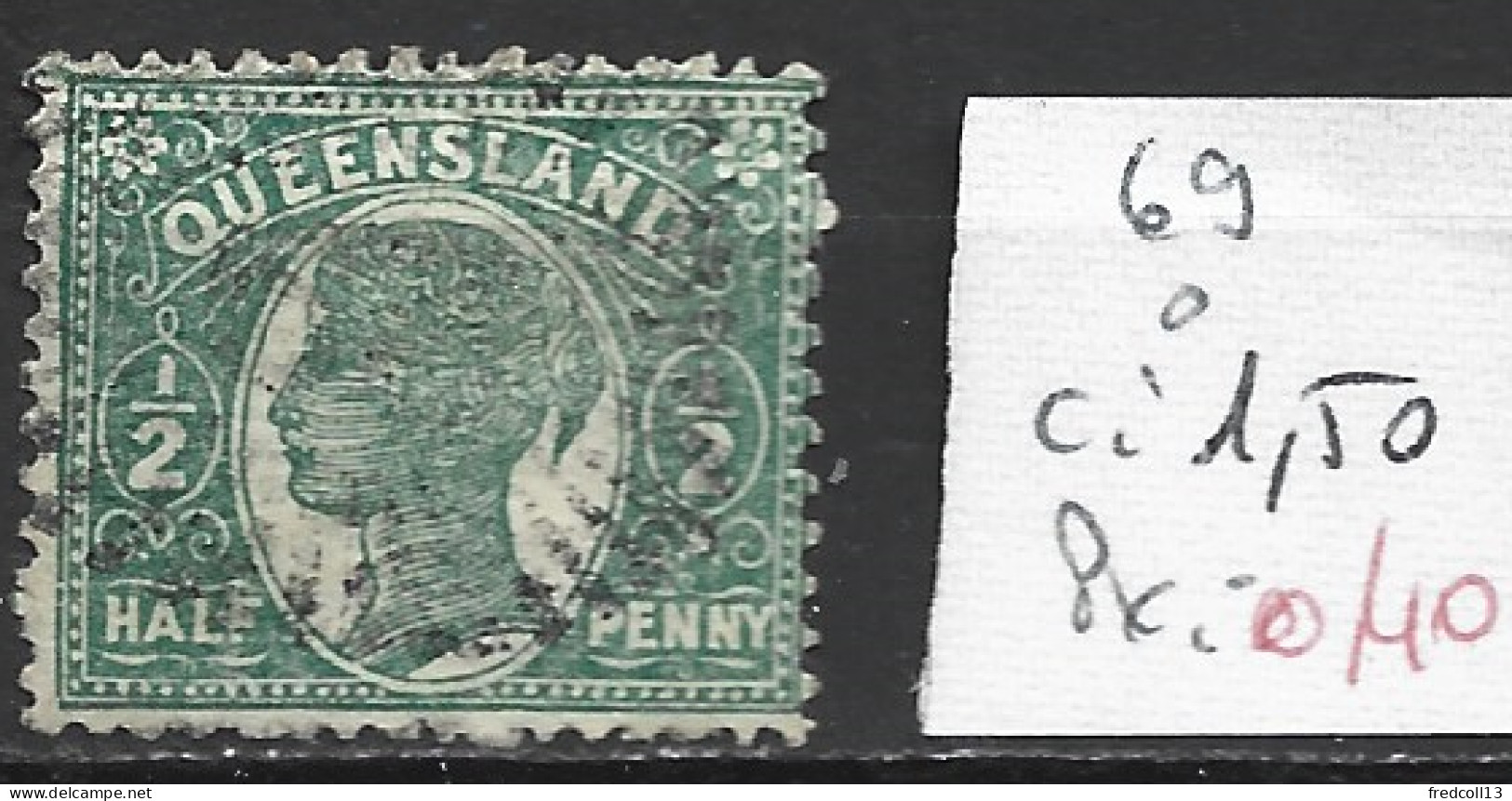 QUEENSLAND 69 Oblitéré Côte 1.50 € - Used Stamps